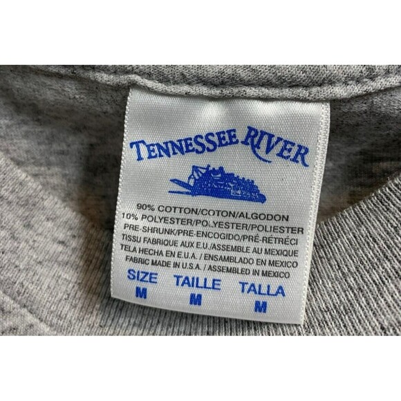 Tennesse River T-Shirt Baseball "An American Tradition" Unisex Adult Medium - Picture 4 of 6